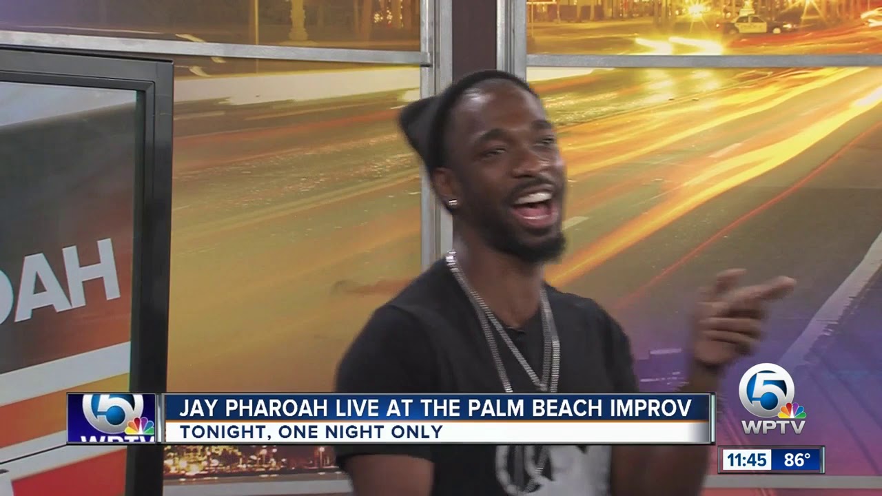 Comedian Jay Pharoah at the Palm Beach Improv