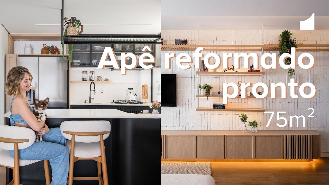 Apartamento reformado pronto de 75m²