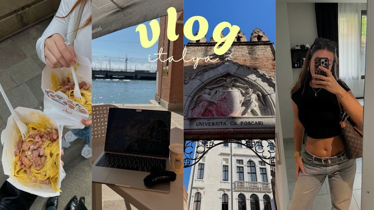 italya'da üniversite öğrencisi olarak 1 hafta 🇮🇹