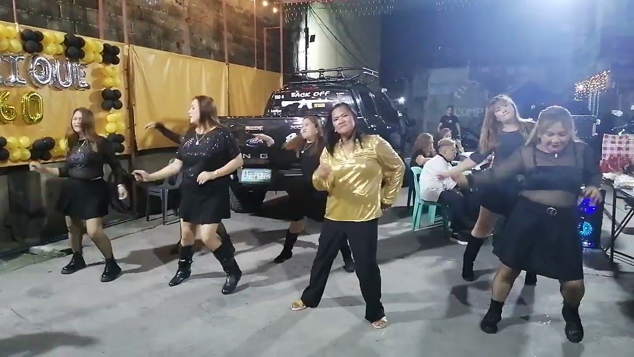 Pazaway dance number @60th bday ate monique...