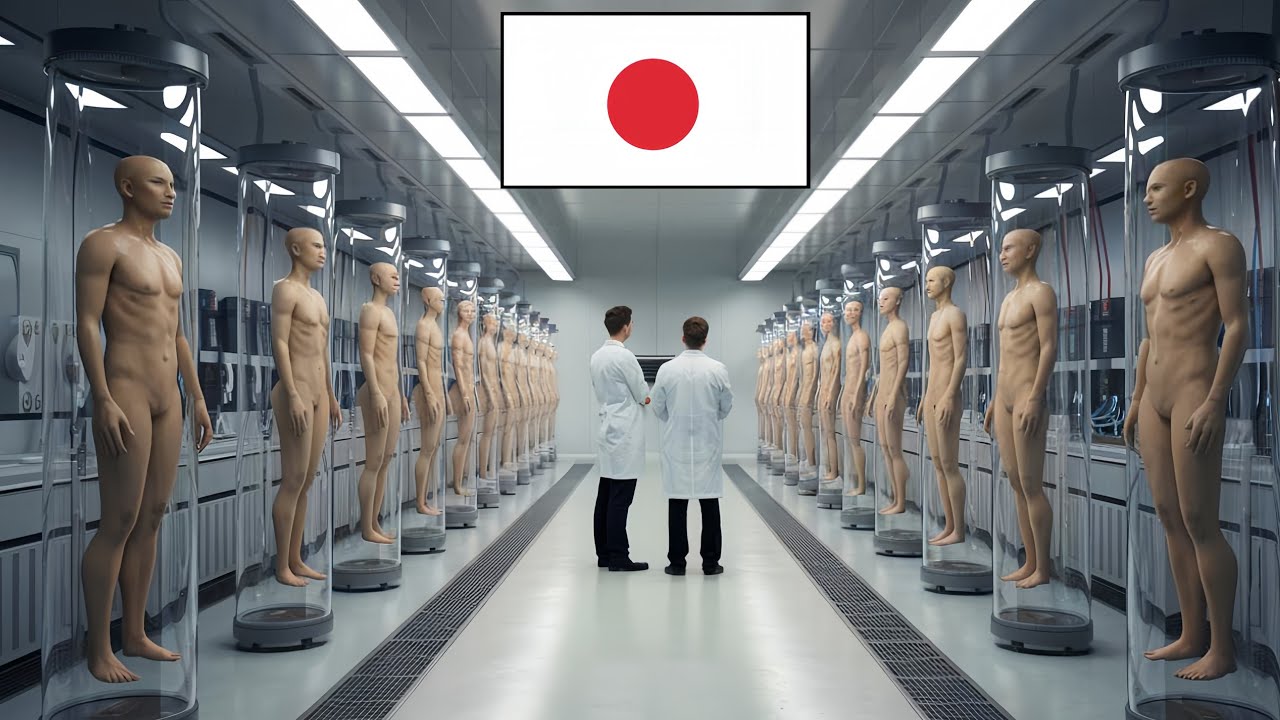 Japan's Mass Production of Female Robots from Human Skin SHOCKED the World!
