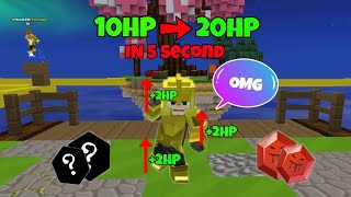 How to Heal your HP Faster In Bedwars!! ( Blockman Go )