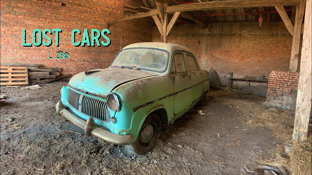 VERLATEN SCHUUR MET OLDTIMERS - YouTube