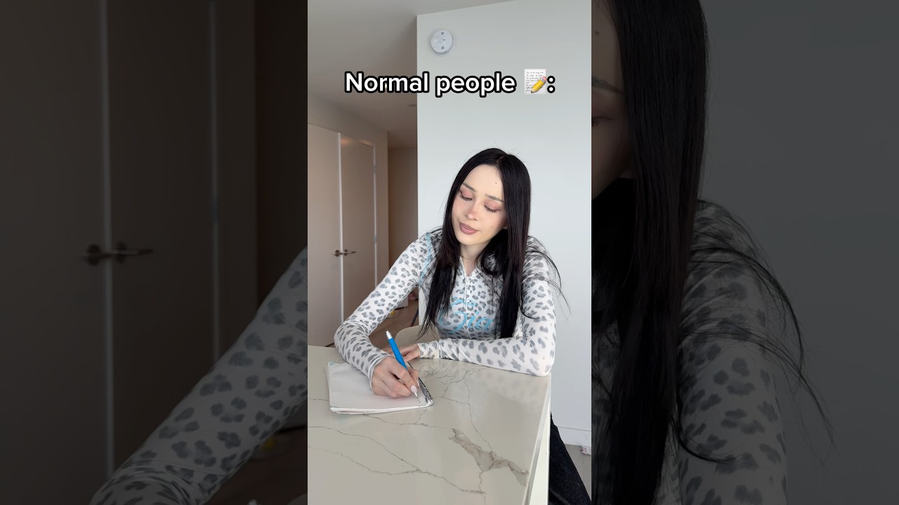 Normal people VS me 