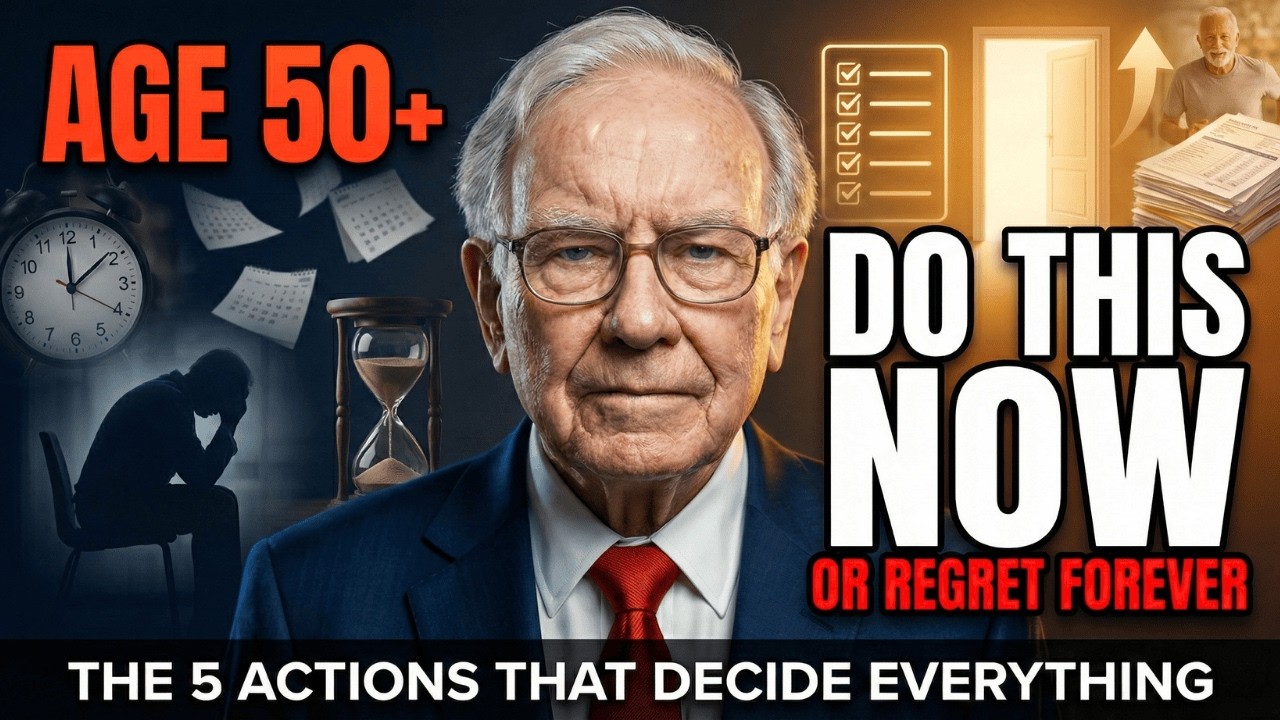 Warren Buffett: Over 50? Your Last Chance to Fix This