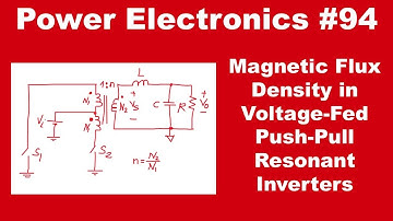 PE #94: Magnetische fluxdichtheid in spanningsgevoede push-pull resonante inverters