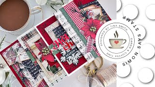 Simon Says Stamp December 2023 Card Kit | Making Spirits Bright | 4 Cards - 1 Kit