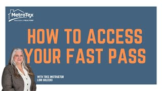 How to Access Your Fast Pass