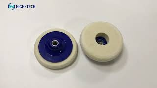 Round Edge Wool Felt Buffing Pad