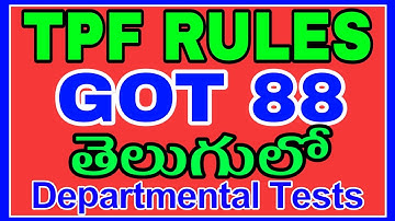 TPF RULES DEPARTMENTAL TESTS GOT 88 HOW FIND ANSWERS FOR TPF RULES QUESTIONS