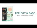 Apricot &amp; Sage - Large Value Pack Stickers | SVPL15-032