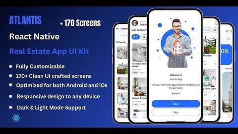 Atlantis Pro - Real Estate React Native App Ui Kit