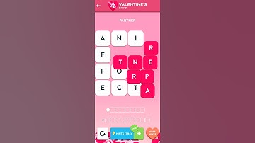 Wordbrain 2 Valentine