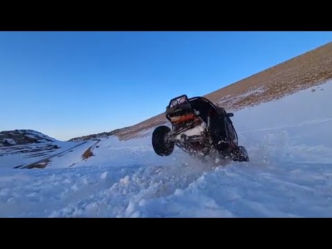 Modified Range Rover Classic 🔥💪 Snow Play