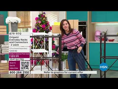 HSN | Origami Storage & Organization 12.24.2024 - 07 PM