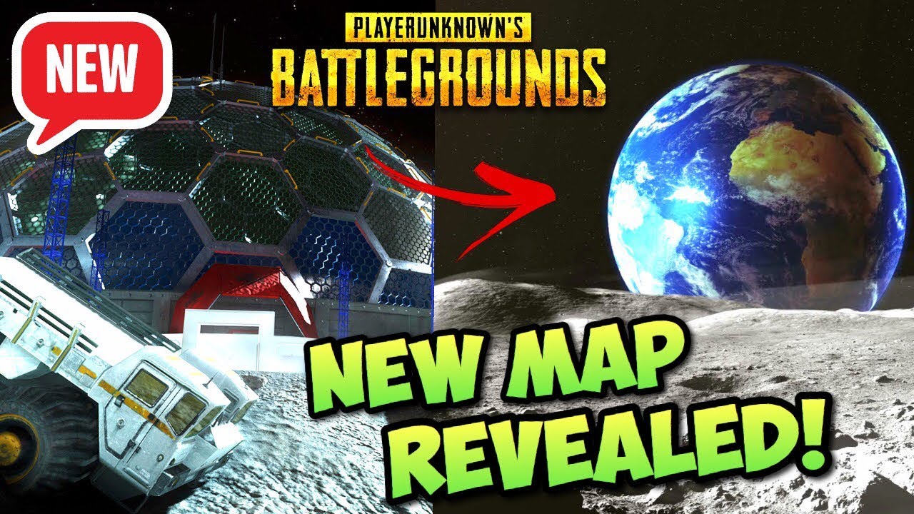 NEW PUBG MAP REVEALED! Moon Surface - BIGGEST PUBG PATCH EVER! - YouTube