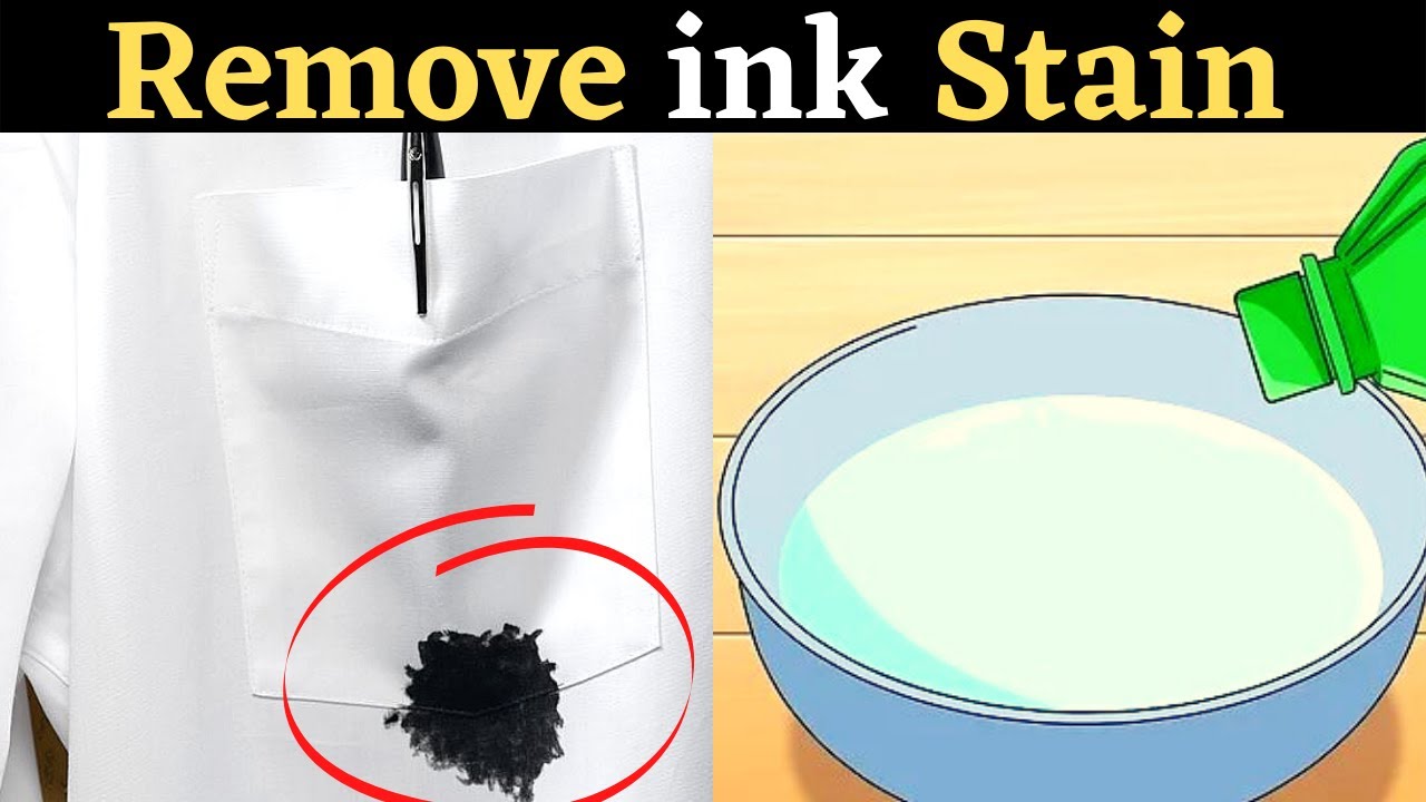 2022 Tested Method To Remove Ink From Fabric At Home YouTube