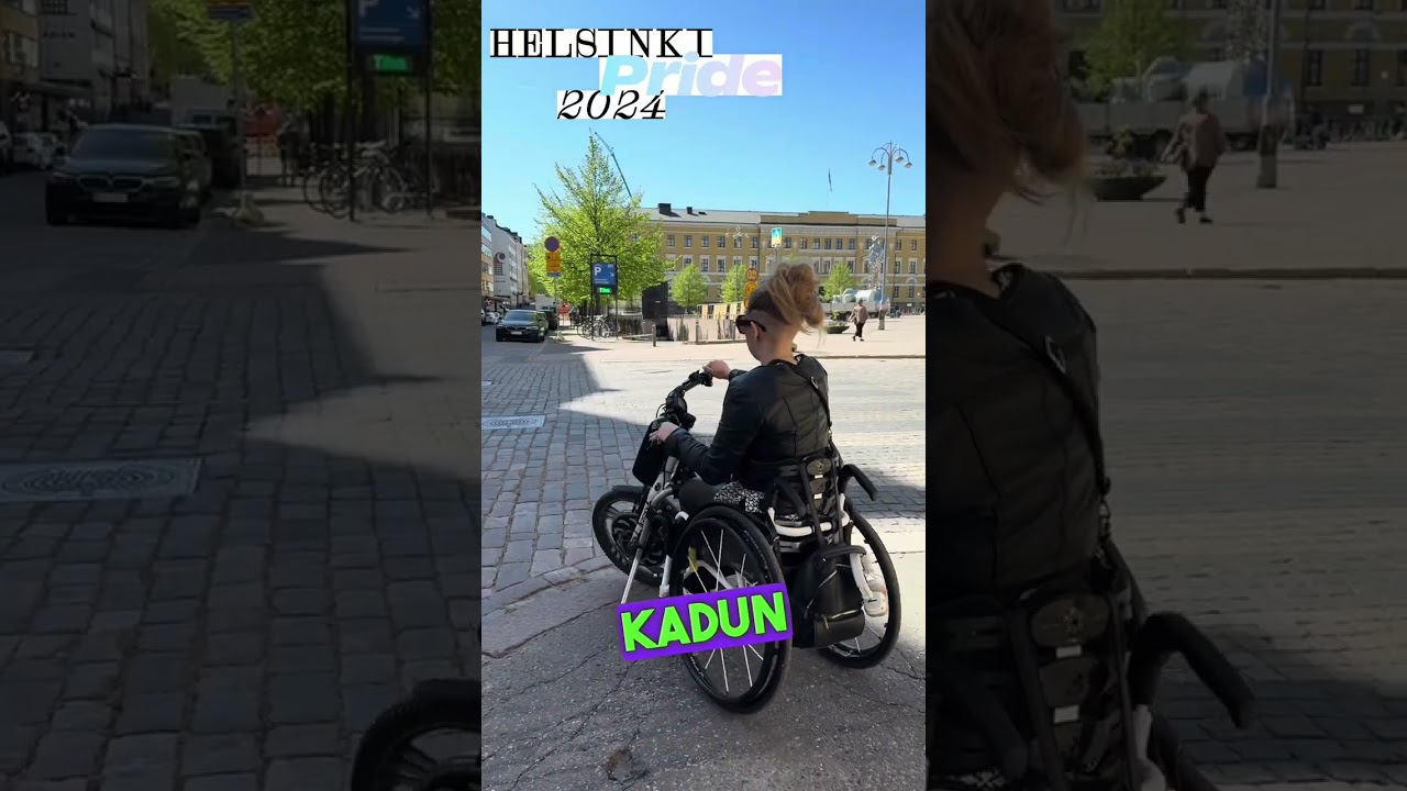 Helsinki Pride -kulkue 2024 esteettömyys