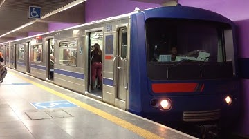 Openbve: linha 1 azul Tucuruvi e Jabaquara metrô SP frota E + recolhimento pra TM