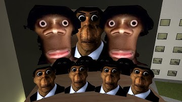POV HI MY NAME IS AUUGHH OBUNGA AND CRAZY OBUNGA #garrysmod #yoshiegaming