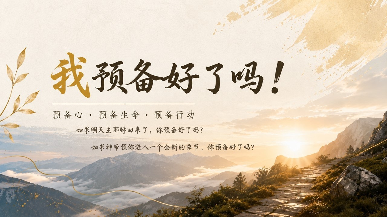 我预备好了吗？| 卢刘会清师母 | 实宝611灵粮堂 主日崇拜 | 06.09.2026