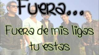 Video thumbnail of "Los Claxons- Fuera ♡ [ letra+musica ]"