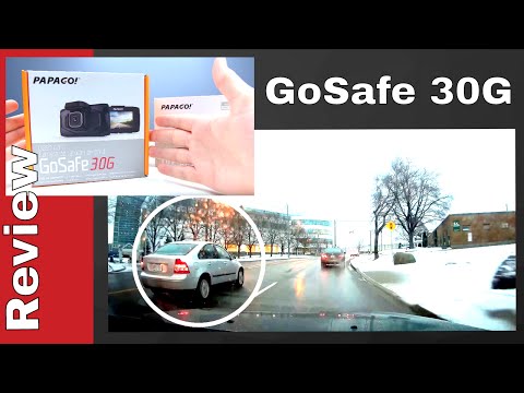 PAPAGO GoSafe 30G + TireSafe D10E | Papago Dash Cam Review | 1080P DashCam with GPS