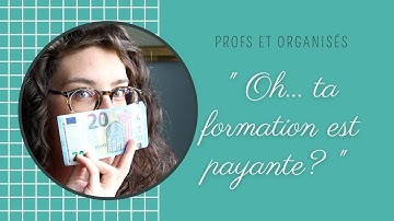 Oh... ta formation est payante ? 💸