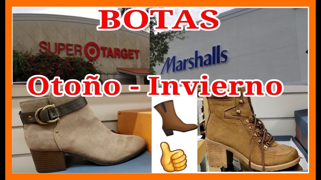 BOTAS 👢TARGET Vs MARSHALLS - YouTube