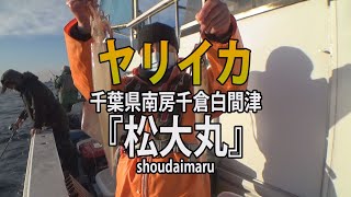松大丸・千葉県千倉白間津港「着ノリで好調！ヤリイカ釣り」