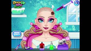 Elsa Frozen Brain Surgery Gameplay & Walkthrough | Free at 123Games.App screenshot 1