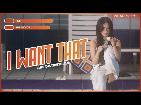 (G)I-DLE (여자)아이들 - 'I Want That' - Line Distribution