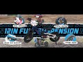 12 INCH KIDS ELECTRIC BALANCE BIKES XRT MOTO FURY PRO-X FULL SUSPENSION 250W EBIKE