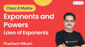 Exponents and Powers | Laws of Exponents | Class 8 Maths | Prashant Nikam
