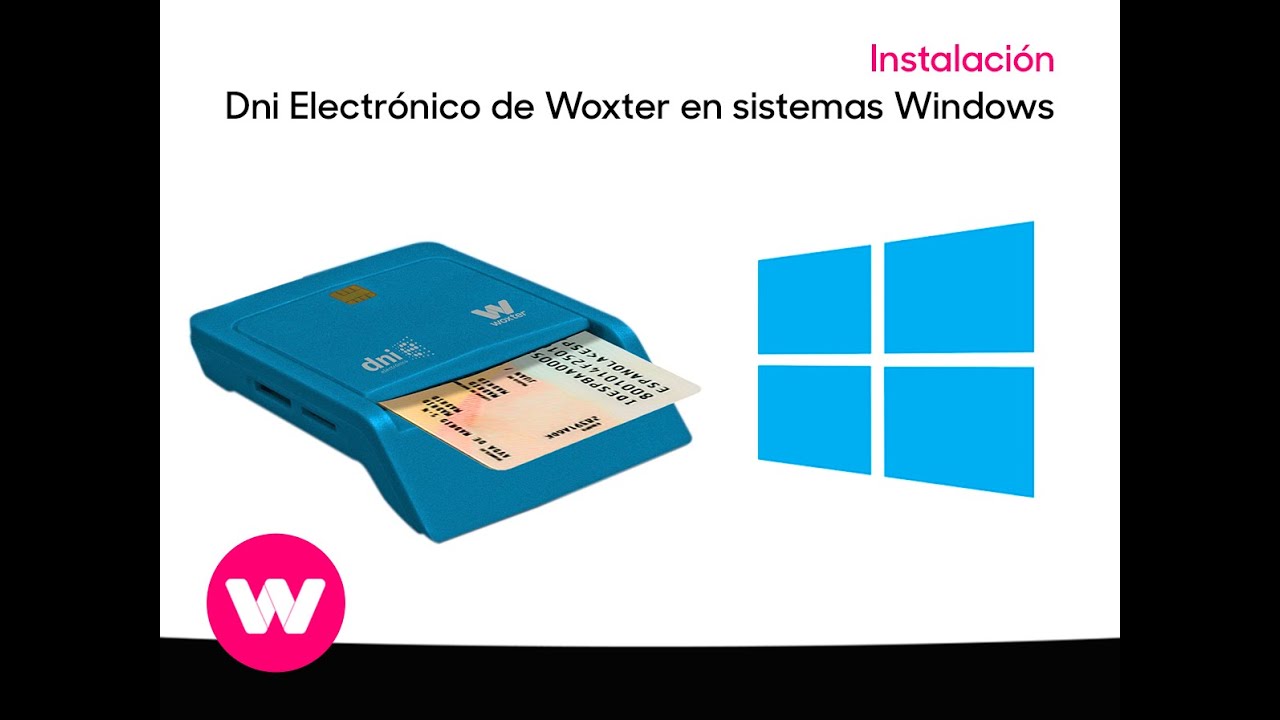 Lector WOXTER Dni Electrónico Negro