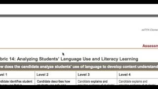 Assessment Task 4   language demands