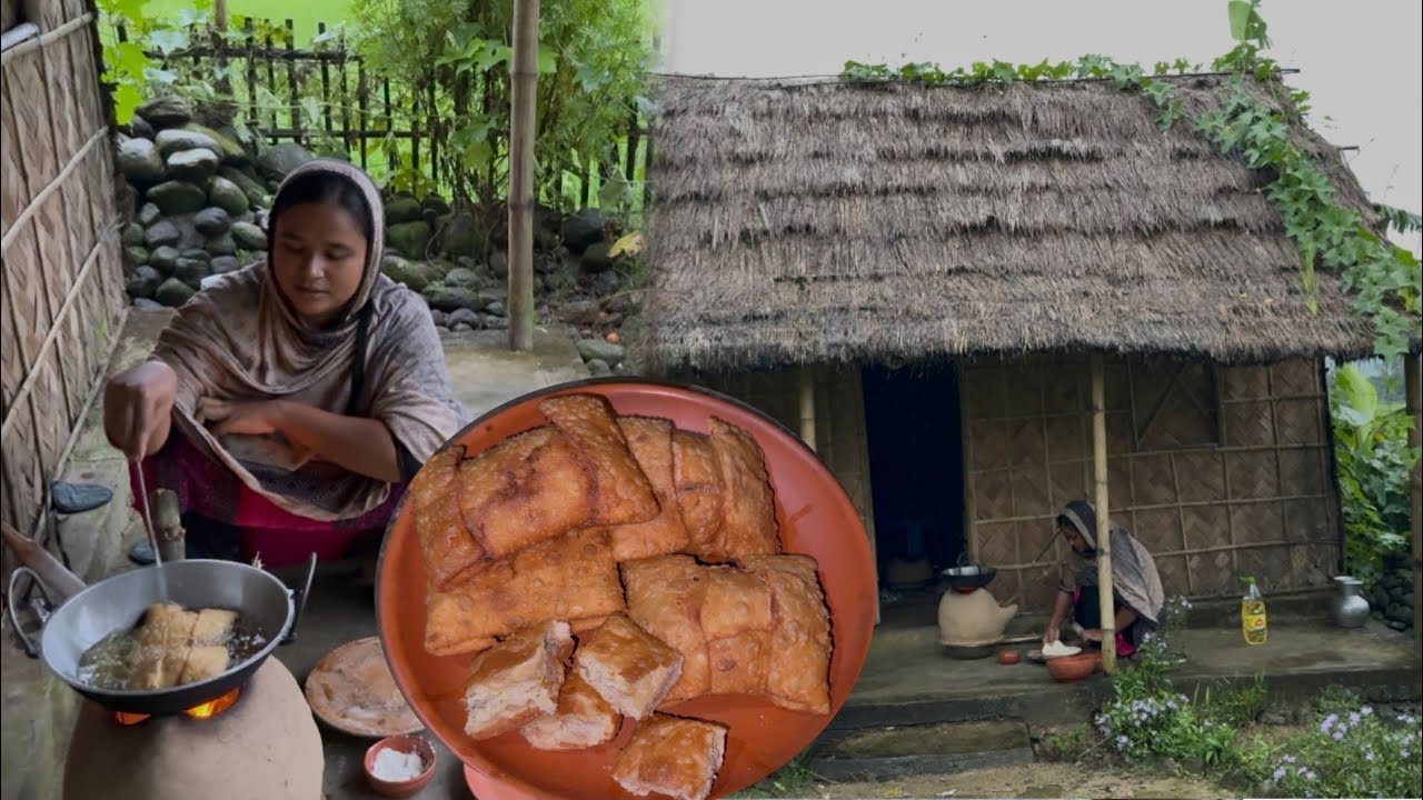 বিকালের নাস্তায় ঝটপট মোগলাই পরোটা একদম দোকানের মতো | Villfood by Laki