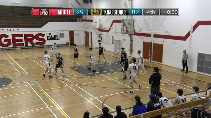 2022 VSSAA Basketball  Senior Boys Semi-Final: Mag...