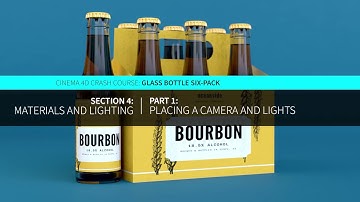 Maxon Cinema 4D Crash Course: Section 4 - Part 1: Adding a Camera and Lights