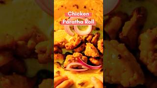Chicken Chatni Paratha Roll | Easy Home made version in Minutes! Street-Style Food Recipe