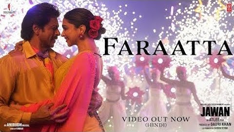 JAWAN - Faraatta | Shah Rukh Khan | Deepika | Atlee | Anirudh | Arijit Singh | Sansne Music
