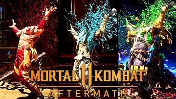 Mortal Kombat 11 - RoboCop "Thank You For Not Smoking" Brutality on all characters [1440P]