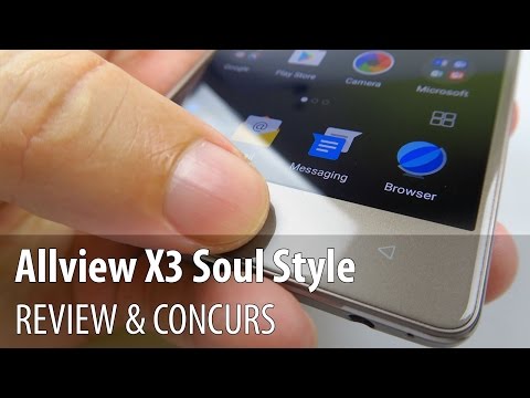 Allview X3 Soul Style Review + Concurs (Telefon cu cameră selfie cu blitz, design metalic)