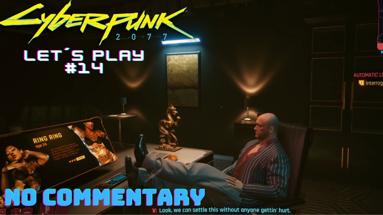 Asking Woodman about Evelyn | Cyberpunk 2077 part 14 | No Commentary Gaming