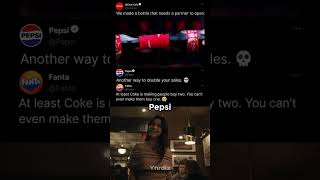 Coca Cola and Fanta Made Pepsi Mad 😂💀