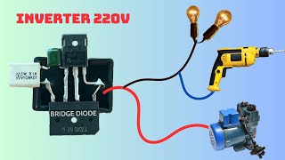 How to turn the BRIDGE DIODE and IGBT into a powerful 220V INVERTER?