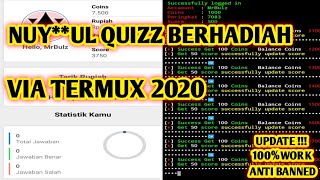 JAWAB SOAL DAPAT PULSA I VIA TERMUX I 2020 screenshot 5
