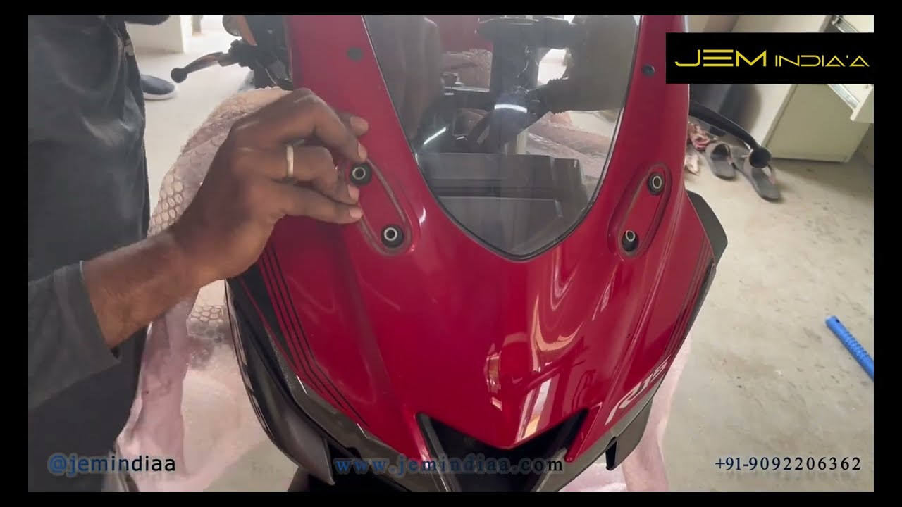 R15v3 visor adjustment | R15v4 | R15m | JEM Indiaa | 