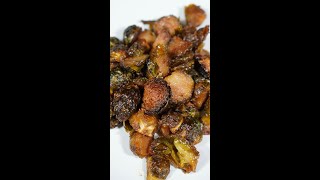 Crispy Honey Balsamic Brussel Sprouts Crispy Honey Balsamic Brussel Sprouts