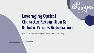 OCR & RPA for Straight Through Processing in Salesforce